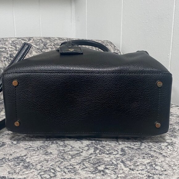 Kate Spade New York EVA Leather Small Satchel in Black - Picture 5 of 7